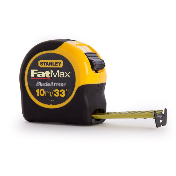 Stanley Stanley 0-33-805 FatMax Metric Tape Measure with Blade Armor 10m 0-33-805