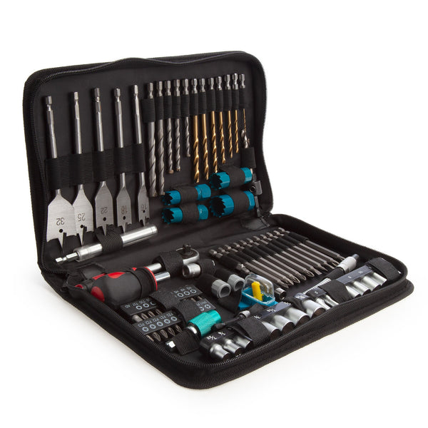 Makita Makita P-52065 Technicians Pouch Drill & Screwdriver Bit Set (79 Piece) P-52065