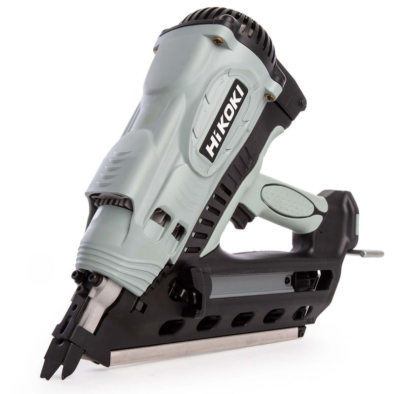 HiKOKI HiKOKI NR90GC2/J8Z Gas Clipped Head 1st Fix Framing Nailer (2 x 1.5Ah Batteries) NR90GC2/J8Z