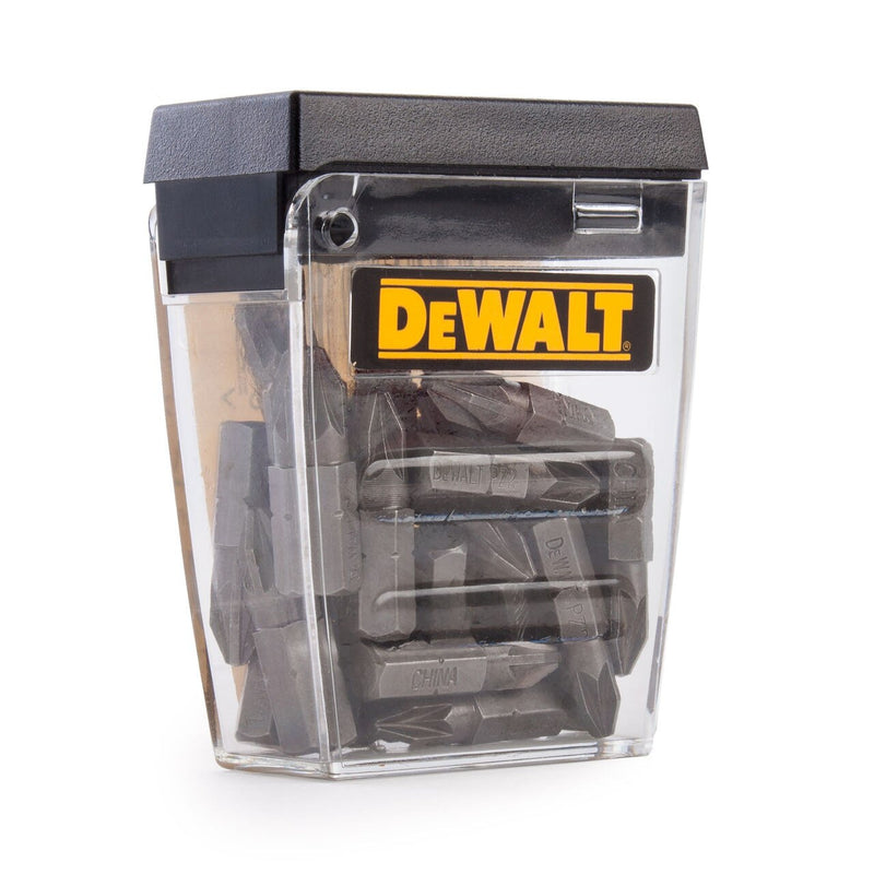 Dewalt Dewalt DT71521-QZ PZ2 Screwdriving Bits In Tic Tac Box 25mm (Pack of 25) DT71521-QZ