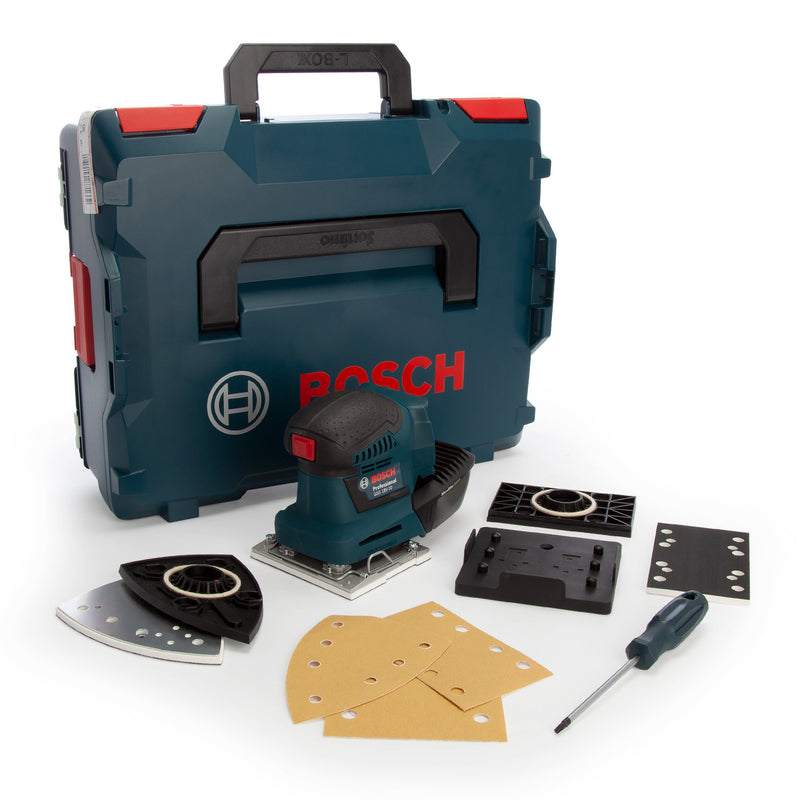 Bosch Bosch GSS 18 V-10 Cordless Orbital Palm Sander (Body Only) in LBoxx 06019D0202