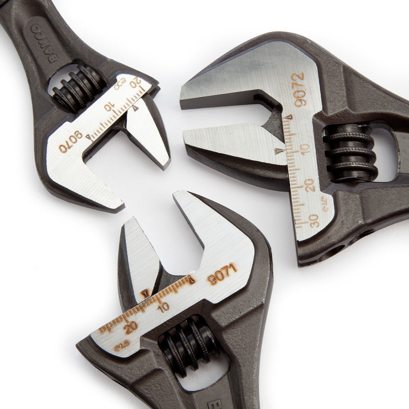 Bahco Bahco ADJUST 3-90 Ergo Central Nut Adjustable Wrench Set (Pack Of 3) ADJUST 3-90