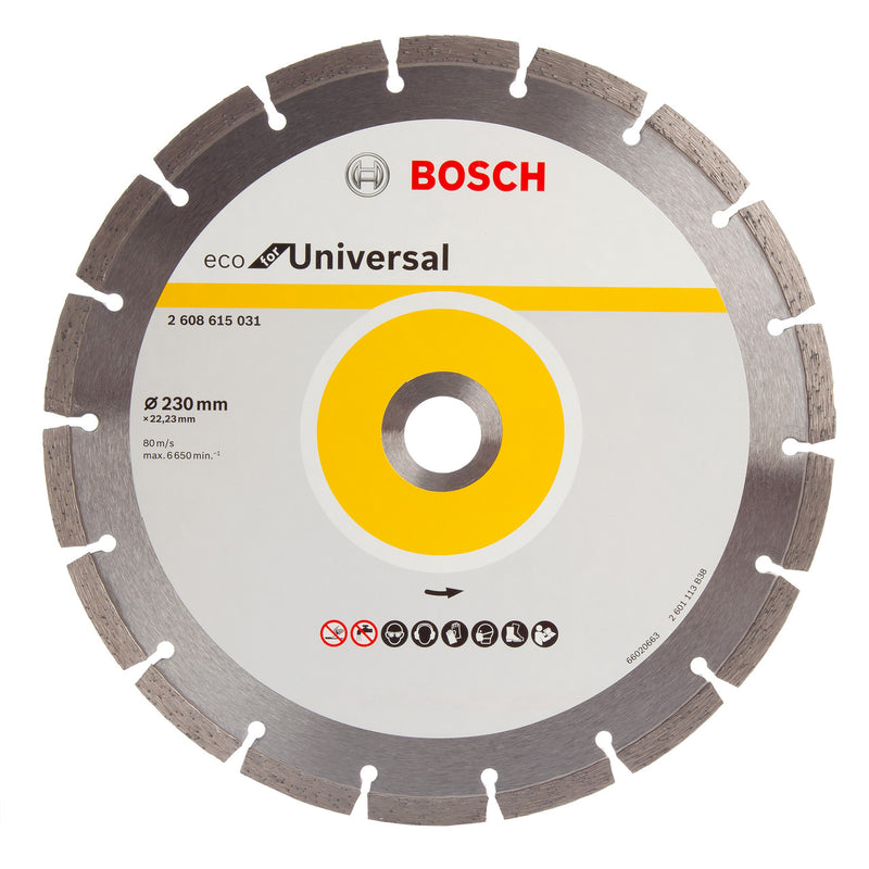 Bosch Bosch 2608615031 Eco Universal Diamond Cutting Disc 230mm 2608615031