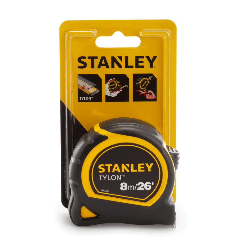 Stanley Stanley 0-30-656 Metric/Imperial Tylon Pocket Tape Measure 8m 0-30-656