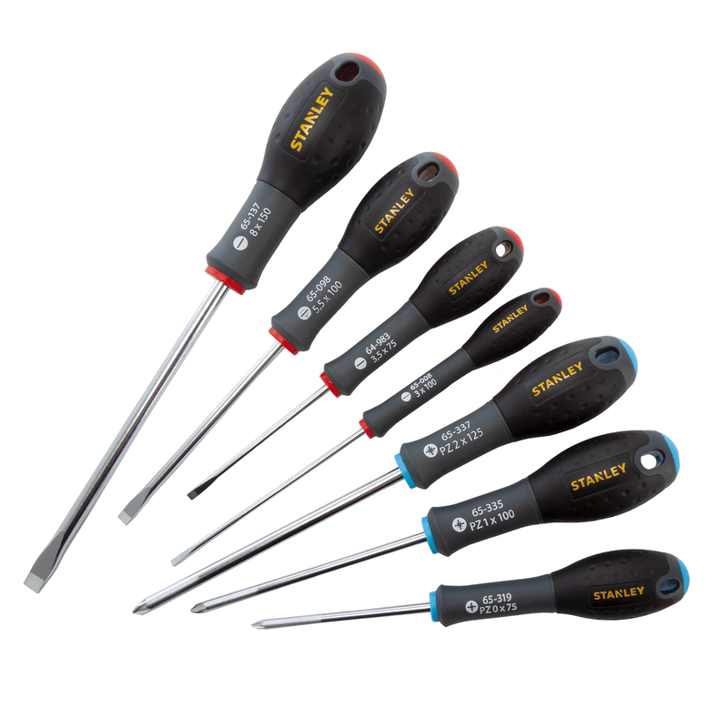 Stanley Stanley 0-65-425 FatMax Parallel/Flared/Pozi Screwdriver Set (7 Piece) 0-65-425