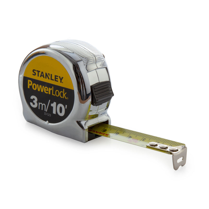 Stanley Stanley 0-33-523 Micro Powerlock Metric/Imperial Tape Measure 3m 0-33-523