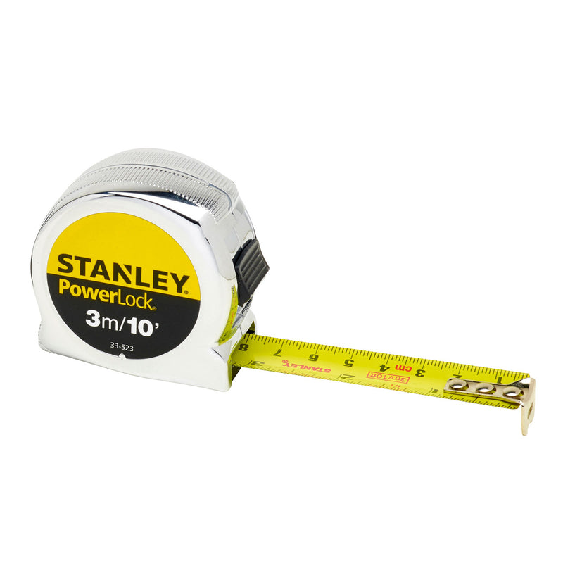 Stanley Stanley 0-33-523 Micro Powerlock Metric/Imperial Tape Measure 3m 0-33-523