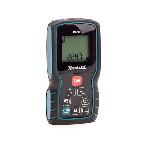 Makita Makita LD080P 80 Metre Laser Distance Measure LD080P