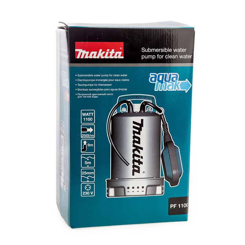 Makita Makita PF1100 Electric Submersible Pump 250L (240V) PF1100