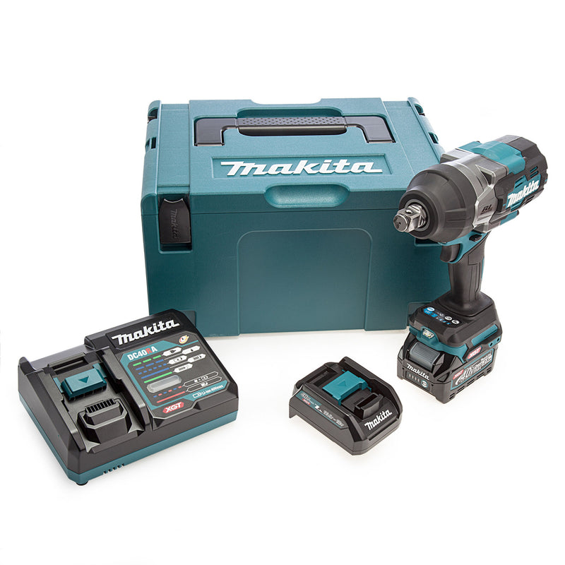 Makita Makita TW001GD102 40Vmax XGT Brushless Impact Wrench (1 x 2.5Ah Battery) TW001GD102