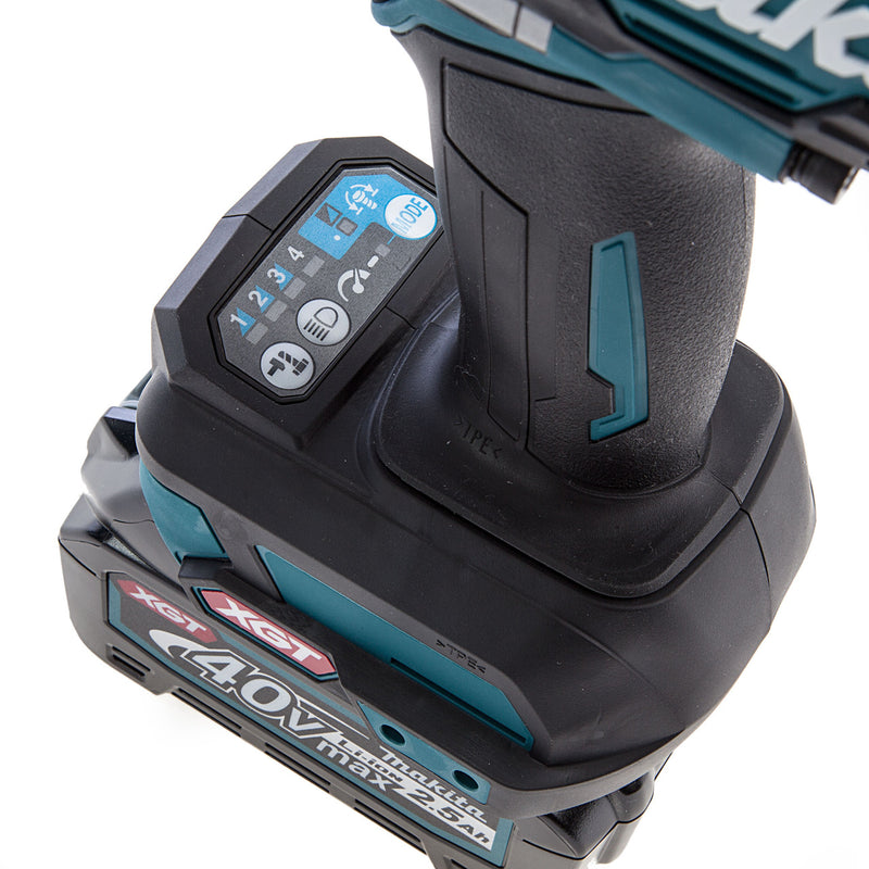 Makita Makita TW001GD102 40Vmax XGT Brushless Impact Wrench (1 x 2.5Ah Battery) TW001GD102