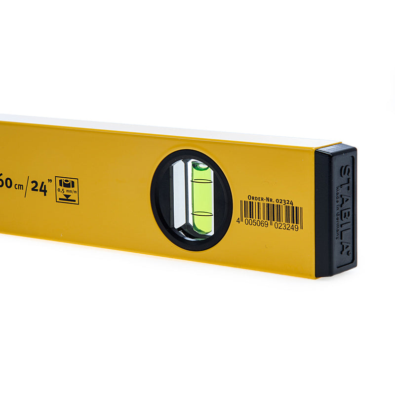 Stabila Stabila 600mm / 24" Spirit Level Type 70-2 3 Vials (02324 / STB70-2-60) 02324