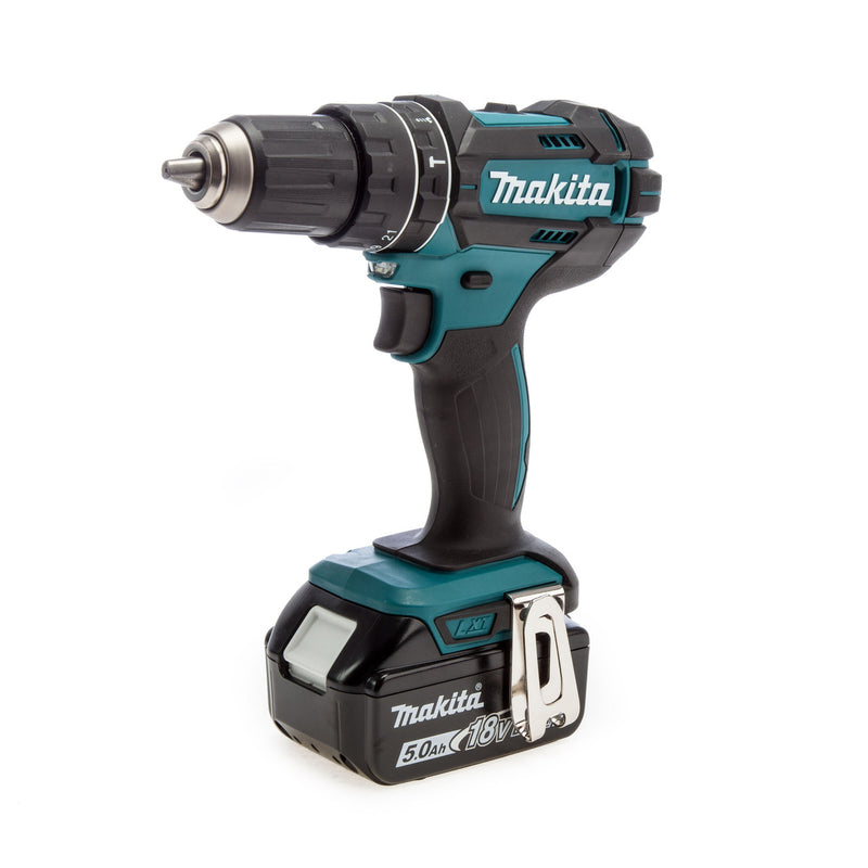 Makita Makita DLX2137PTJ 18V/36V Combi Drill & SDS Plus Rotary Hammer Twin Pack (4 x 5.0Ah Batteries) DLX2137PTJ