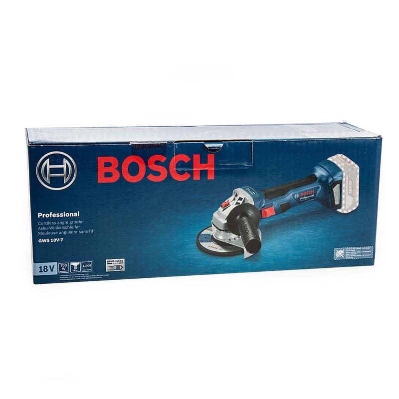 Bosch Bosch GWS 18V-7 4.5 inch/115mm Angle Grinder (Body Only) 06019H9003