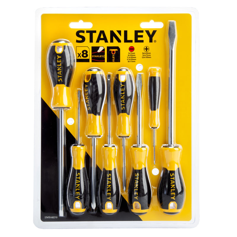 Stanley Stanley STHT0-60210 Essential Screwdriver Set (8 Piece) STHT0-60210