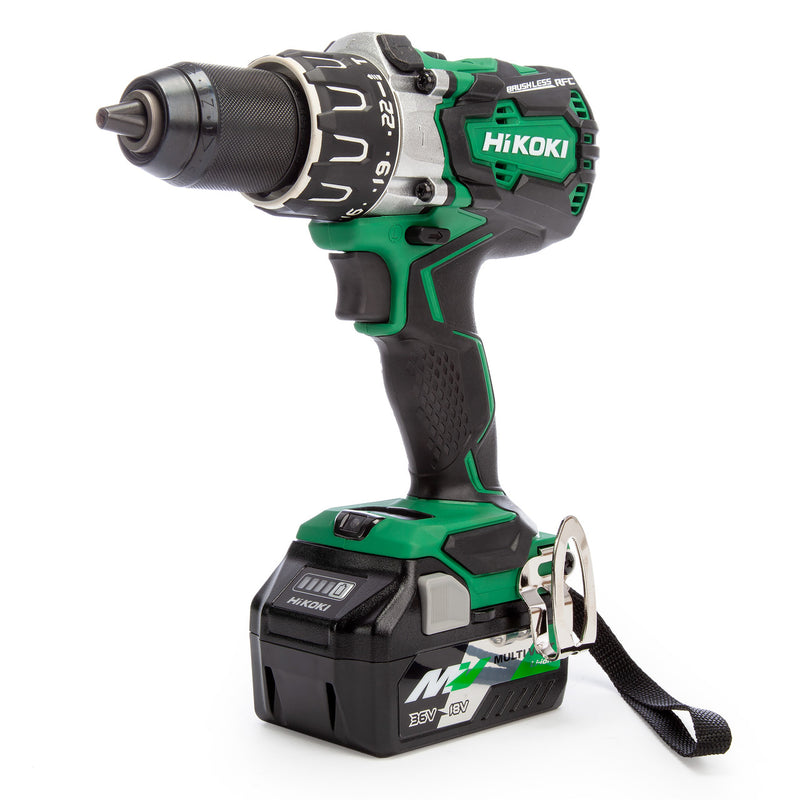 HiKOKI HiKOKI DV18DBXLJRZ 18V Combi Drill (2 x Multi-Volt Batteries) DV18DBXLJRZ