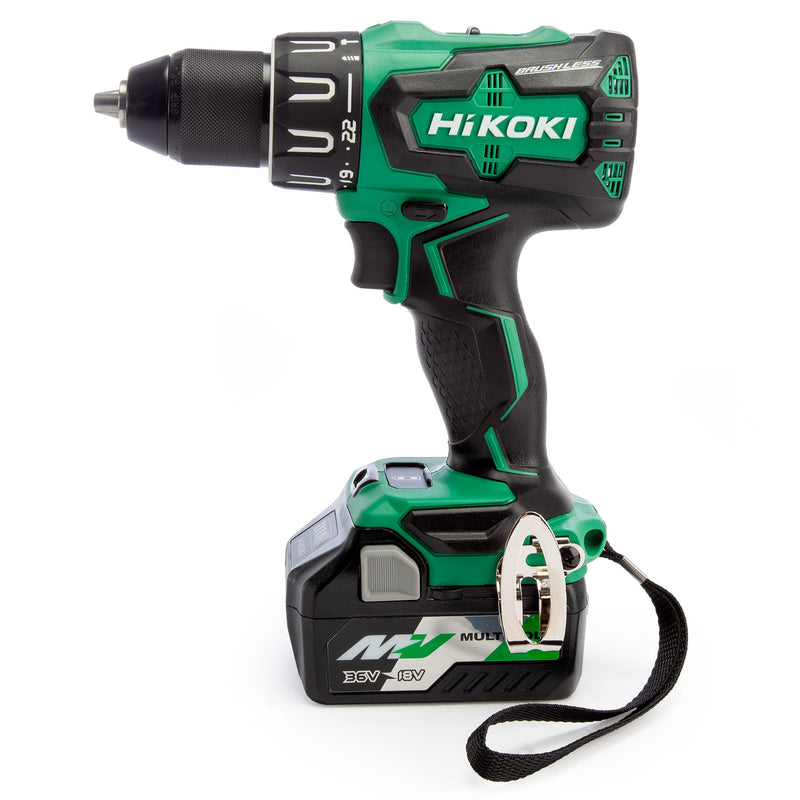 HiKOKI HiKOKI KC18DBFL2JDZ 18V Combi Drill & Impact Driver Twin Pack (2 x Multi-Volt Batteries) KC18DBFL2JDZ