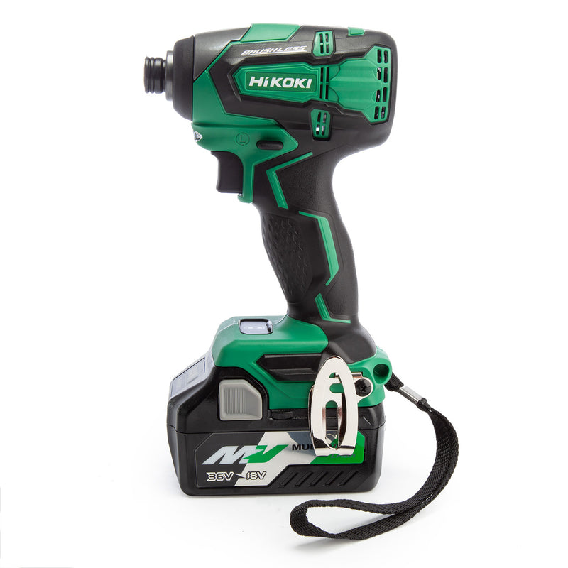 HiKOKI HiKOKI KC18DBFL2JDZ 18V Combi Drill & Impact Driver Twin Pack (2 x Multi-Volt Batteries) KC18DBFL2JDZ