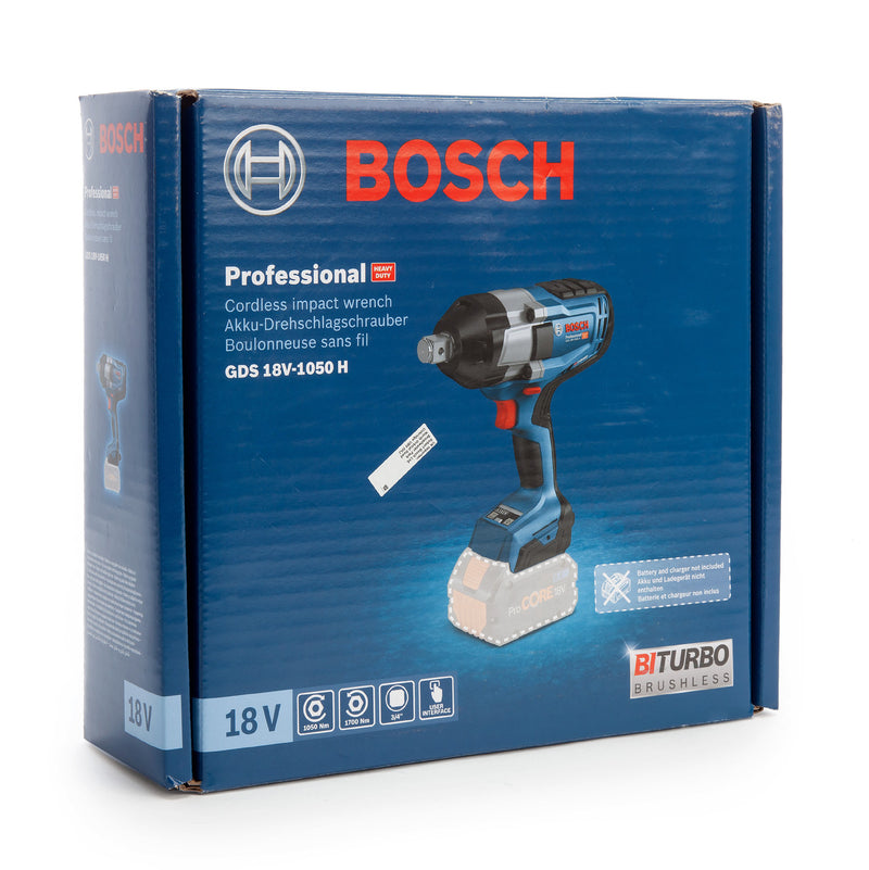 Bosch Bosch GDS 18V-1050 H BITURBO Brushless Impact Wrench (Body Only) 06019J8500