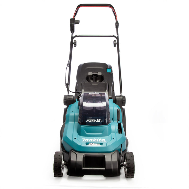 Makita Makita DLM432CT2 36V LXT Cordless Lawnmower 43cm (2 x 5.0Ah Batteries) - Accepts 2 x 18V Batteries DLM432CT2