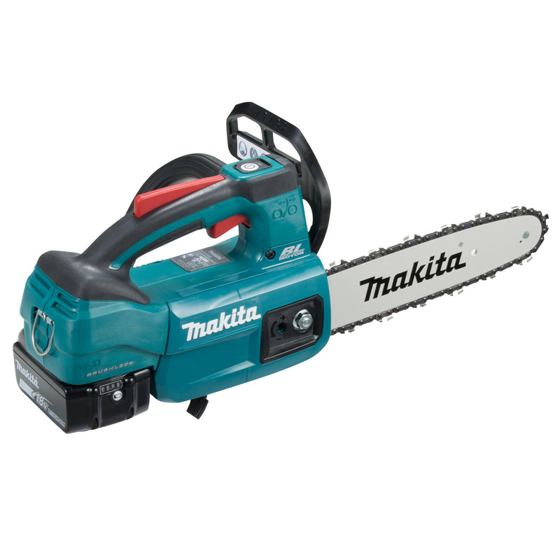 Makita Makita DUC254RT 18V LXT Cordless Top Handle Chainsaw 25cm (1 x 5.0Ah Battery) DUC254RT