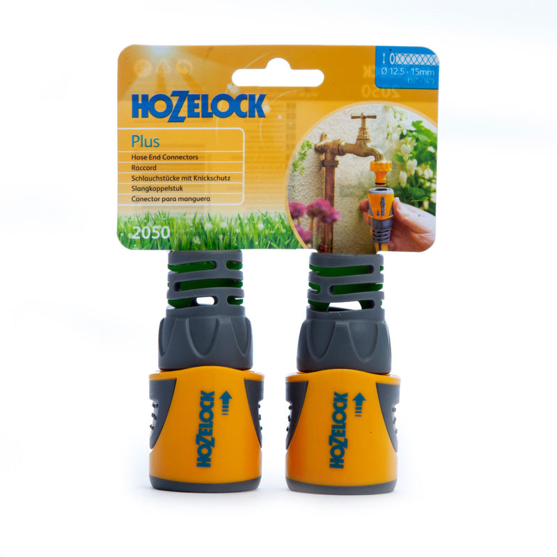 Hozelock Hozelock 2050 Hose Connector Plus 12.5 - 15mm Twin Pack 2050P0025