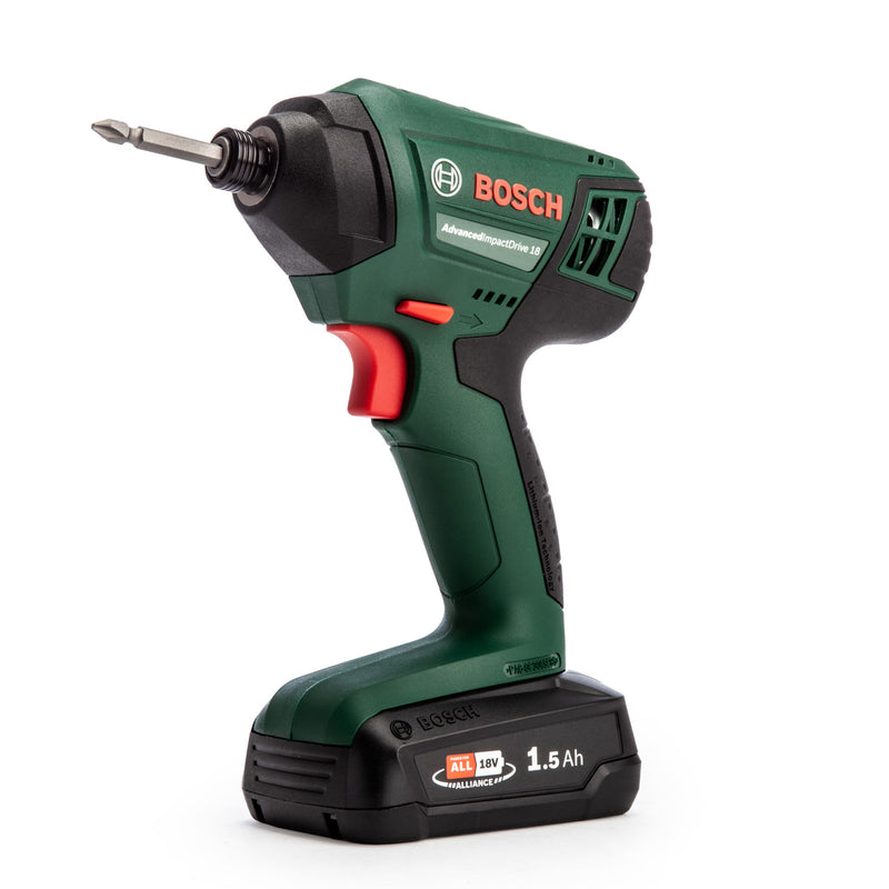 Bosch Bosch AdvancedImpactDrive18 18V Impact Driver (1 x 1.5Ah Battery) 0603980372