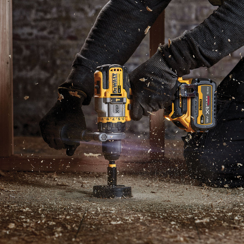 Dewalt Dewalt DCD999T1 18V FlexVolt Advantage Brushless Combi Drill (1 x 6.0Ah Battery) DCD999T1-GB