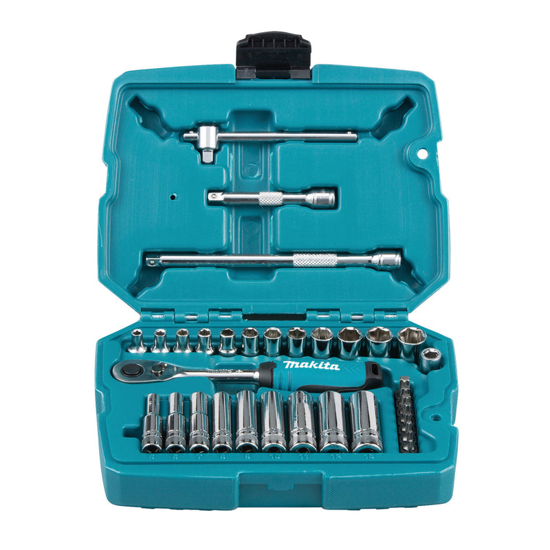 Makita Makita B-65567 Ratchet & Socket Set (34 Piece) B-65567