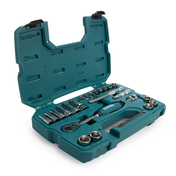 Makita Makita B-65573 Ratchet & Socket Set (23 Piece) B-65573