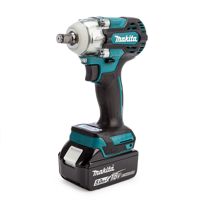 Makita Makita DTW300TX2 18V LXT Brushless Impact Wrench 1/2" Drive (2 x 5.0Ah Batteries) DTW300TX2