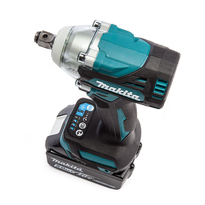 Makita Makita DTW300TX2 18V LXT Brushless Impact Wrench 1/2" Drive (2 x 5.0Ah Batteries) DTW300TX2