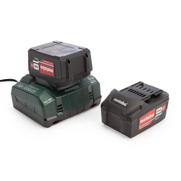 Metabo Metabo Basic Set (2 x 5.2Ah Li-Power Batteries & ASC 145 Charger) 685051000