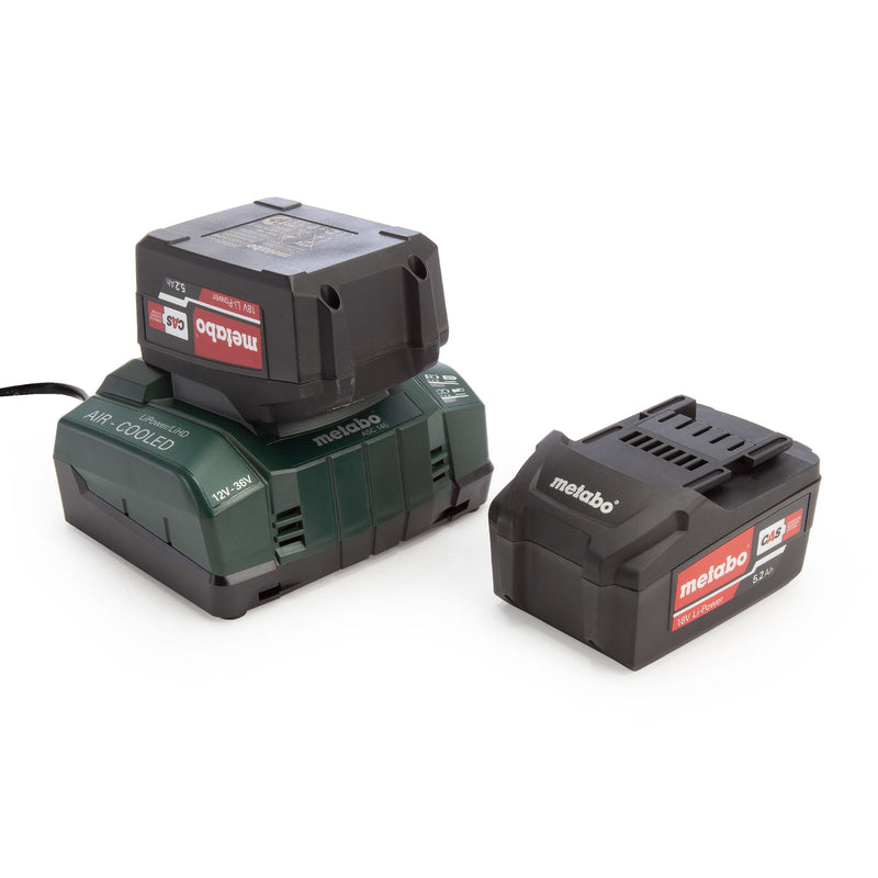 Metabo Metabo Basic Set (2 x 5.2Ah Li-Power Batteries & ASC 145 Charger) 685051000