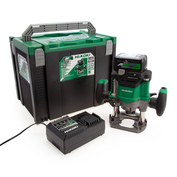 HiKOKI HiKOKI M3612DAJPZ 36V Brushless 1/2" Router (1 x 2.5Ah Battery) M3612DAJPZ