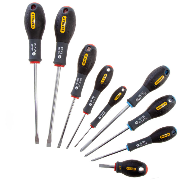 Stanley Stanley 5-65-424 FatMax Parallel/Flared/Pozi Screwdriver Set (9 Piece) 5-65-424