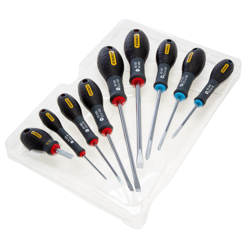 Stanley Stanley 5-65-424 FatMax Parallel/Flared/Pozi Screwdriver Set (9 Piece) 5-65-424