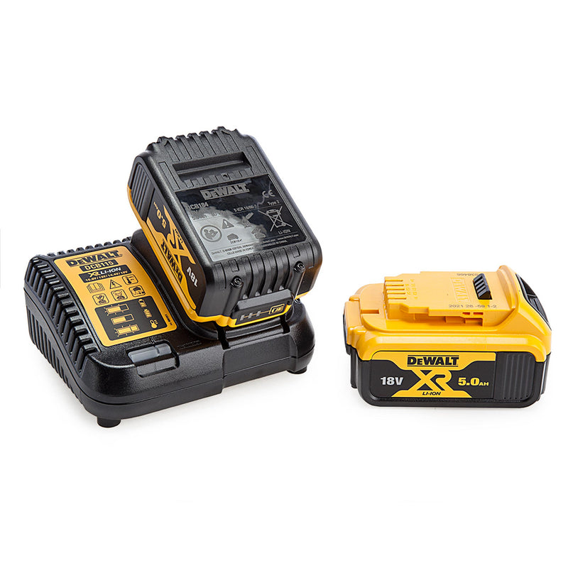 Dewalt Dewalt 18V 2 x DCB184 5.0Ah Batteries & DCB115 Charger Set 00008