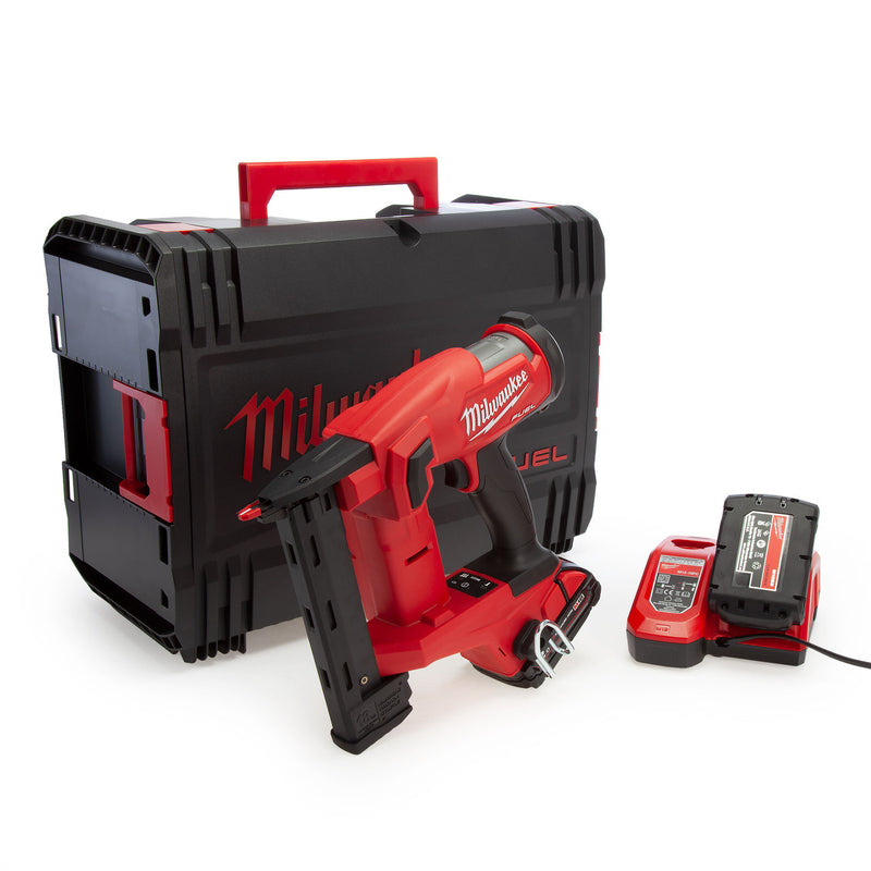 Milwaukee Milwaukee M18 FUEL FNCS18GS-202X Brushless Narrow Crown Stapler (2 x 2.0Ah Batteries) 4933471941