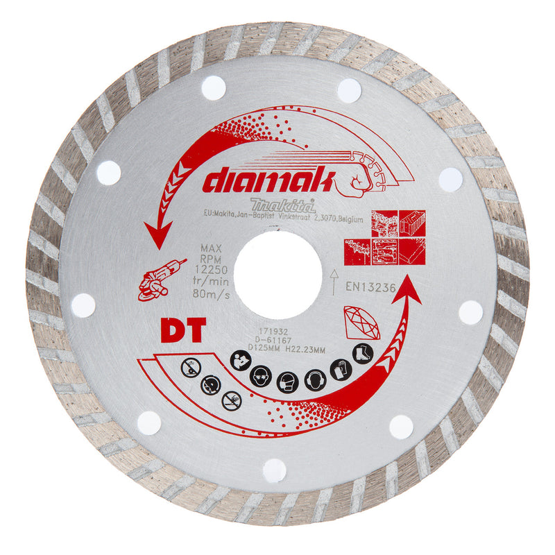 Makita Makita D-61167 125mm Diamond Wheel for DCC500 D-61167