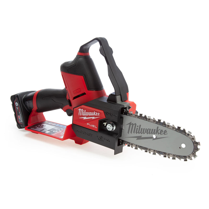 Milwaukee Milwaukee M12 FHS-602X FUEL Hatchet Pruning Saw (2 x 6.0Ah Batteries) 4933472213