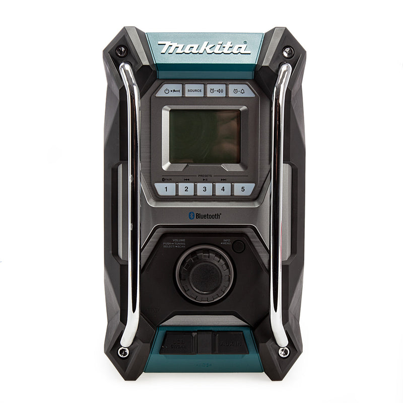 Makita Makita MR002GZ CXT/LXT/XGT AM/FM Bluetooth Job Site Radio Blue (Body Only) MR002GZ