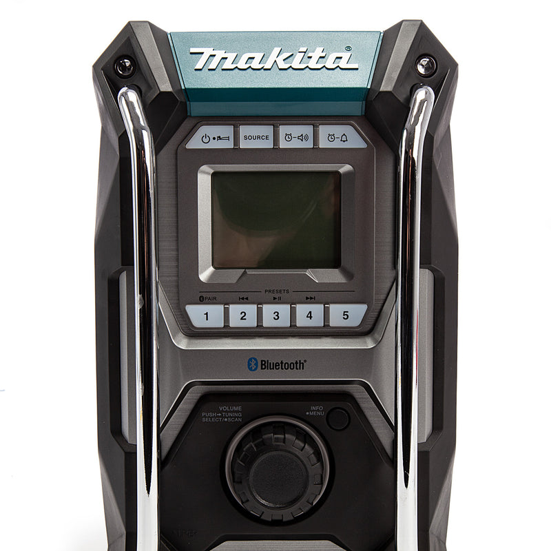 Makita Makita MR002GZ CXT/LXT/XGT AM/FM Bluetooth Job Site Radio Blue (Body Only) MR002GZ