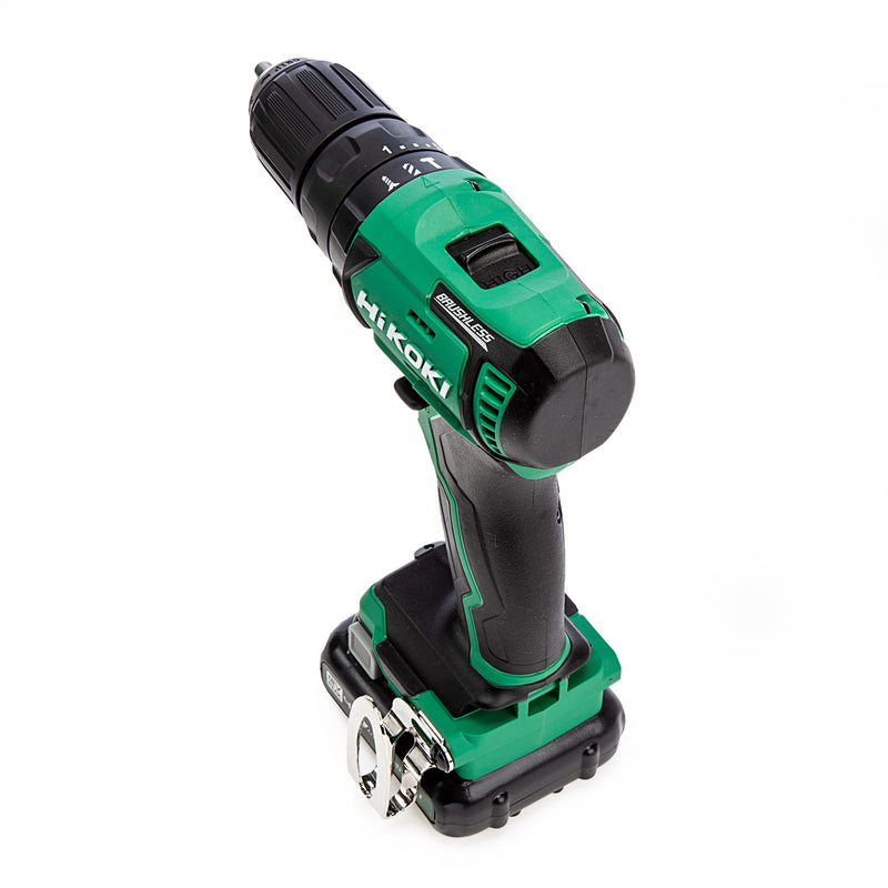 HiKOKI HiKOKI DV12DDJHZ 12V Peak Brushless Combi Drill (2 x 4Ah Batteries) DV12DDJHZ