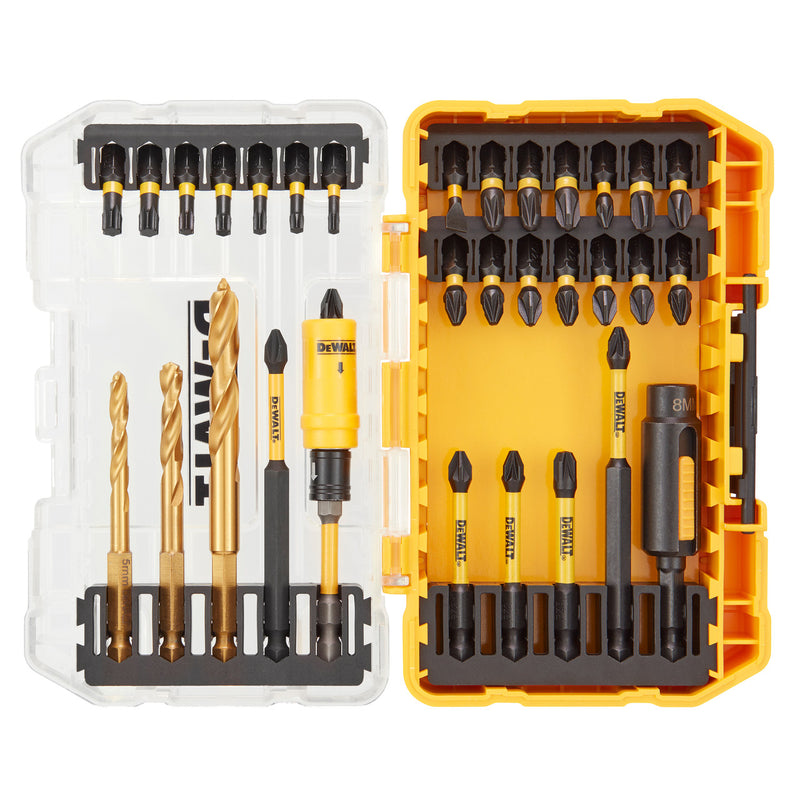 Dewalt Dewalt DT70741T FLEXTORQ Drill Drive Set in Connectable Case (32 Piece) DT70741T-QZ