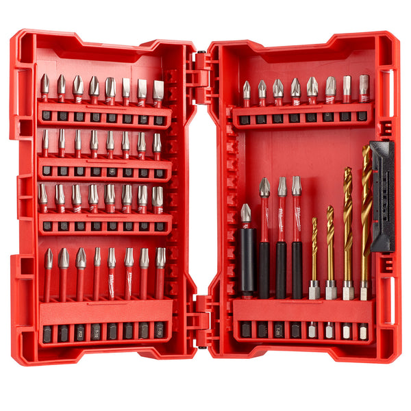 Milwaukee Milwaukee 4932472057 Shockwave Impact Duty Screwdriver & Drill Bit Set (49 Piece) 4932472057