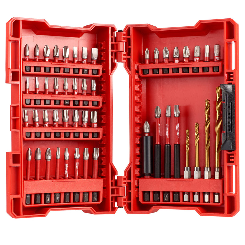 Milwaukee Milwaukee 4932472057 Shockwave Impact Duty Screwdriver & Drill Bit Set (49 Piece) 4932472057