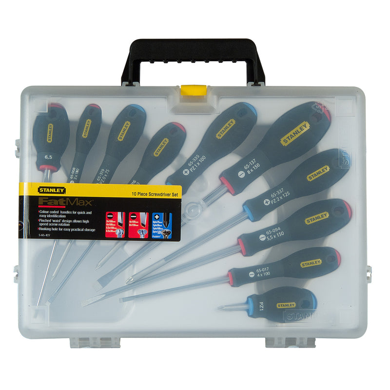 Stanley Stanley 5-65-427 FatMax Screwdriver Set (10 Piece) 5-65-427