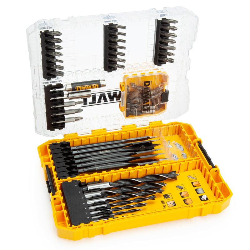 Dewalt Dewalt DT70768 Wood Drill Drive Set in Connectable Case (57 Piece) DT70768