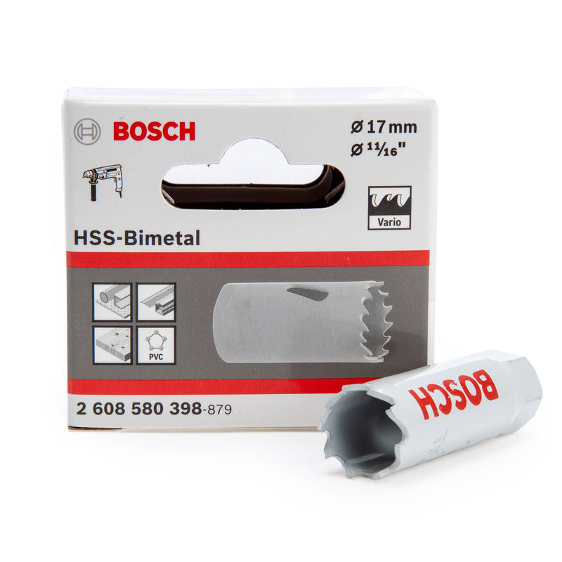 Bosch Bosch 2608580398 HSS-Bimetal Hole Saw 11/16in - 17mm Diameter 2608580398